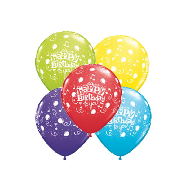 GLOBOS ESTAMPADOS FELIZ CUMPLEAÑOS # 12