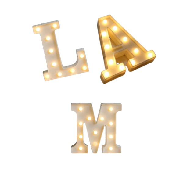 LETRAS LED