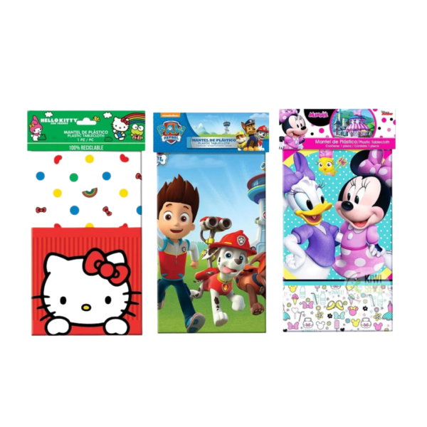 MANTEL DE MESA PERSONAJES